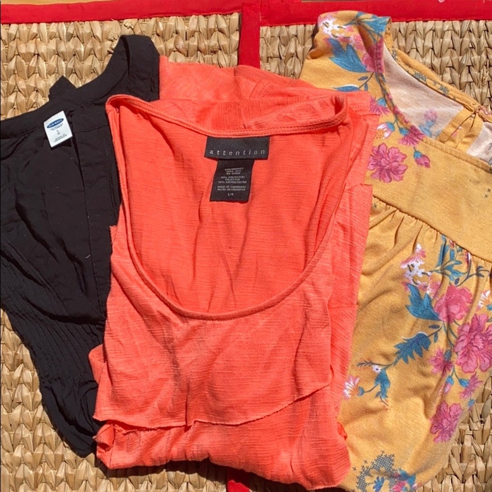 Three (3) Large Blouses - Large